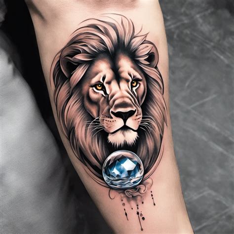 lion tattoos for men|realistic lion tattoo.